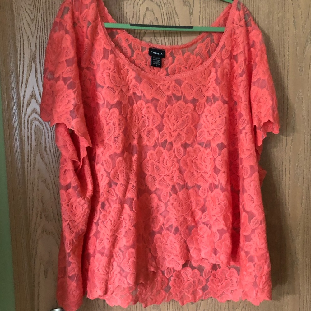 Light Laced Torrid Top